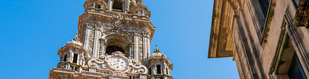 Clock Tower in Santiago de Compostela
