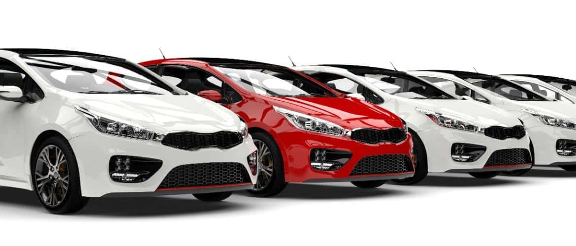 Flotta auto e furgoni di Centauro Rent a Car