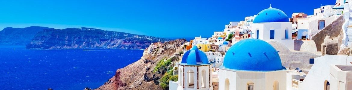 Santorini in Grecia