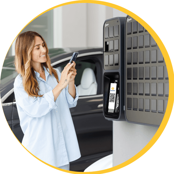 Collection of keys from locker