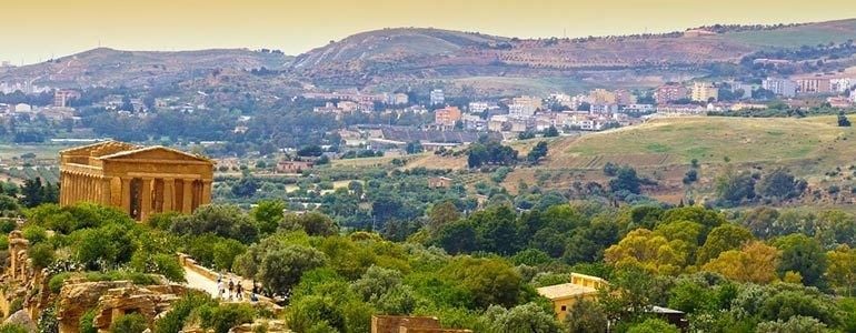 Valle de los Templos en Sicilia
