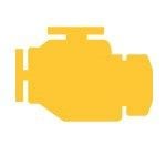 avería del motor símbolos averías coches