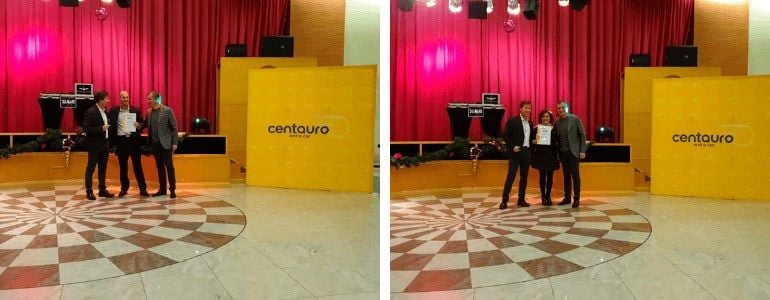 Entrega diplomas Centauro 2018