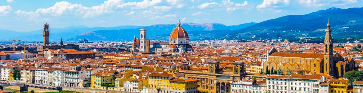 Panoramic view of Florence