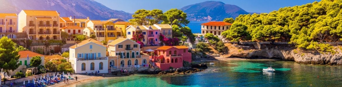 Villaggio di Assos a Cefalonia