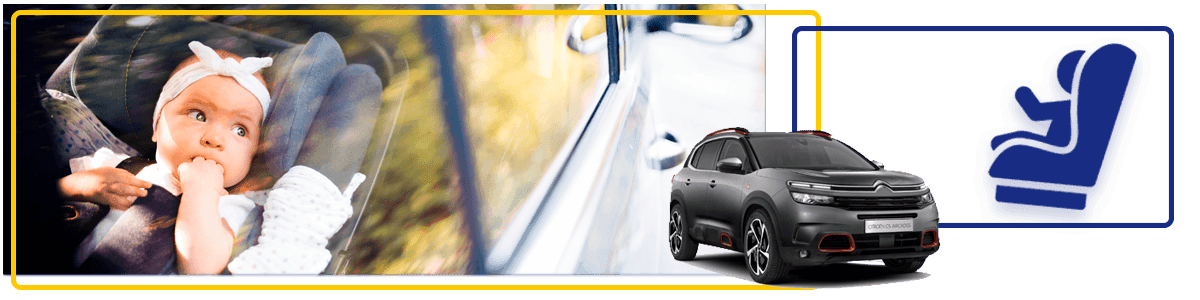 Lloguer de cotxes amb cadires per a nadons i nens