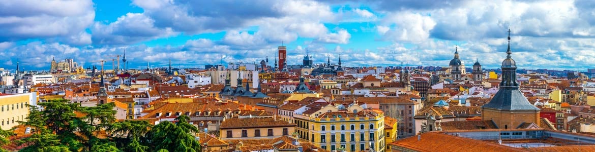 Debod-templet, Madrid, hyr en bil 