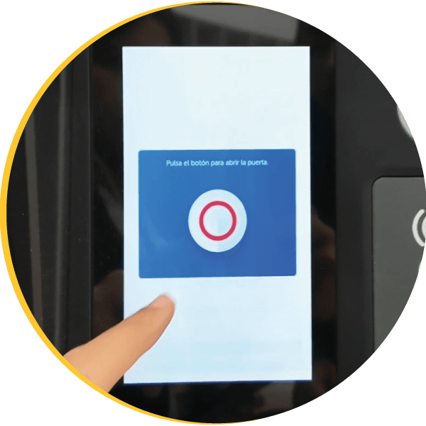 3. Επιβεβαιώστε το άνοιγμα πατώντας τη θυρίδα