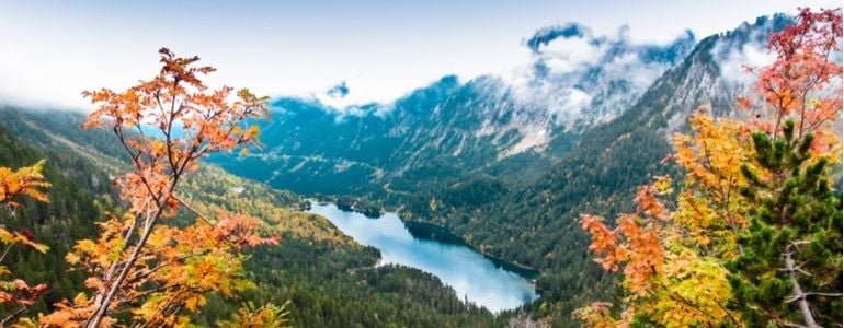 Percurso de carrinha de Barcelona aos Pirenéus