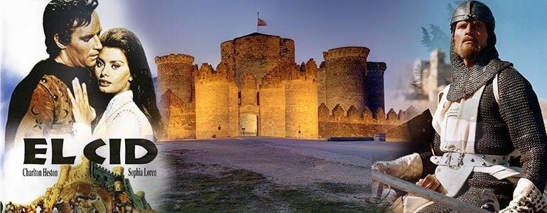 Road trip of the Spanish castles used in films, el Cid the film 