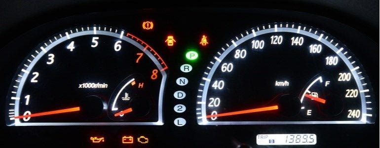 Significado testigos de avería del coche Centauro Rent a Car