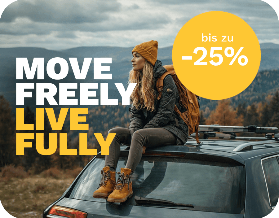 Bis zu -25% ✨ Move freely live fully!✨