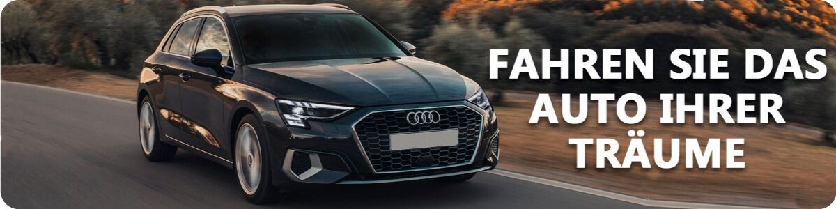 Fahren sie das auto ihrer träume