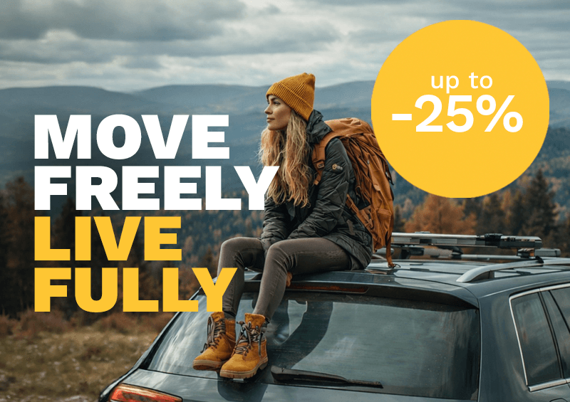 Up to -25% Off ✨ Move freely live fully!✨