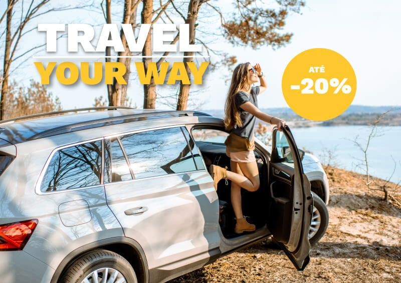 ATÉ -20% E 🧳 VIAJE À SUA MANEIRA 🚘
