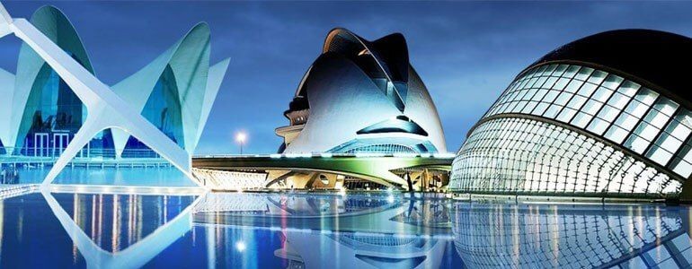 Ciudad de las Artes y las Ciencias, Ruta en coche Valencia 