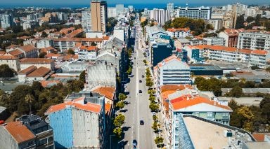 Mietwagen in Porto Downtown