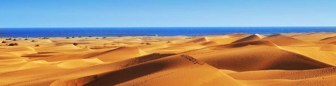 Strand Maspalomas Gran Canaria Tour in einem Mietwagen