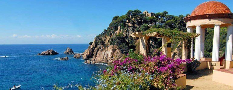 Jardin Botánico Miramurtra Blanes, ruta en coche