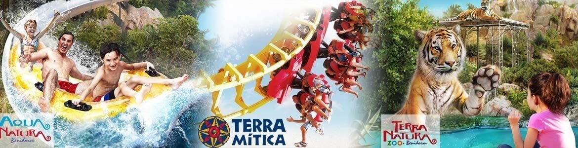 Parques temáticos Benidorm Terra Mítica, Terra Natura, Aqua Natura