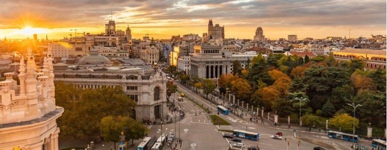 Conduzir em Madrid plano antipoluição