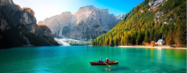 Trajeto de carro às Dolomitas Centauro Rent a Car