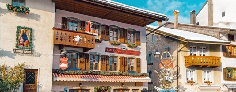 Ruta navideña alpes Centauro Rent a Car