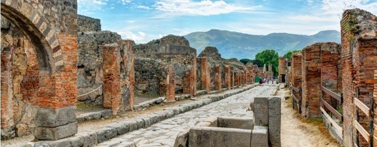 Pompeya viaje a Italia