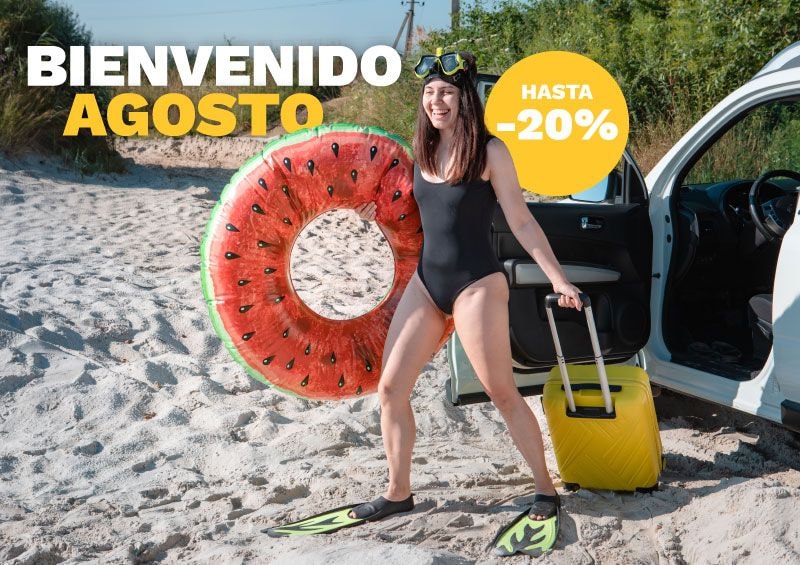 HASTA -20% 🏖️ Bienvenido Agosto