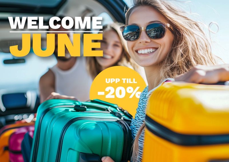 UPP TILL -20 % & 🧳 RES PÅ DITT SÄTT 🚘