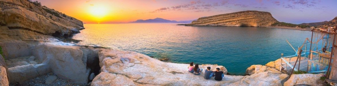 billig hyrbil på Kreta ‒ Heraklions stränder