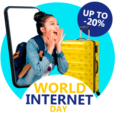 Up to 20% off 📱️ Internet Week 