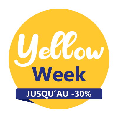 Jusqu'à -30 % 💛 durant la Yellow Week