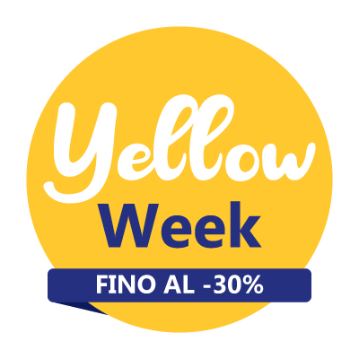 Fino al -30% 💛 Yellow Week