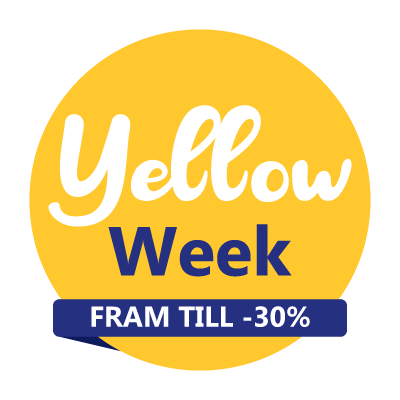 Upp till -30 % 💛 under Yellow Week