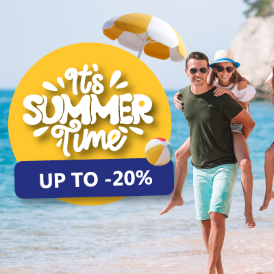 Up to 20% off ⛱️ 3, 2, 1... Summer 