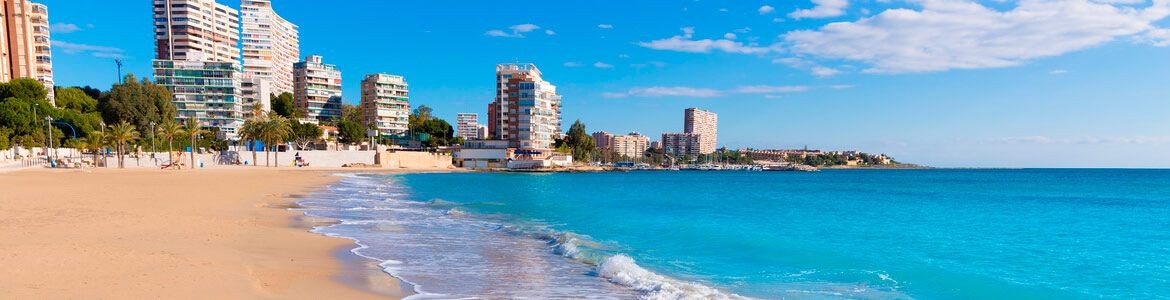 postiguet beach in Alicante