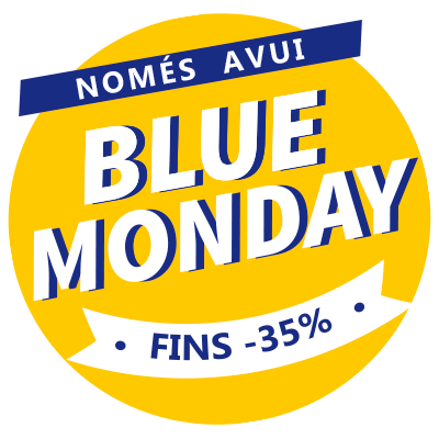 Fins a -35% 💙 Blue Monday💛