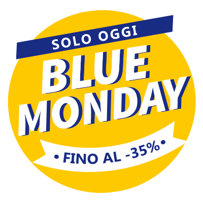 Fino al -35% per il 💙 Blue Monday 💛 