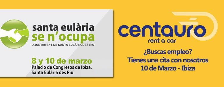 Oportunidad empleo Centauro Rent a Car Ibiza