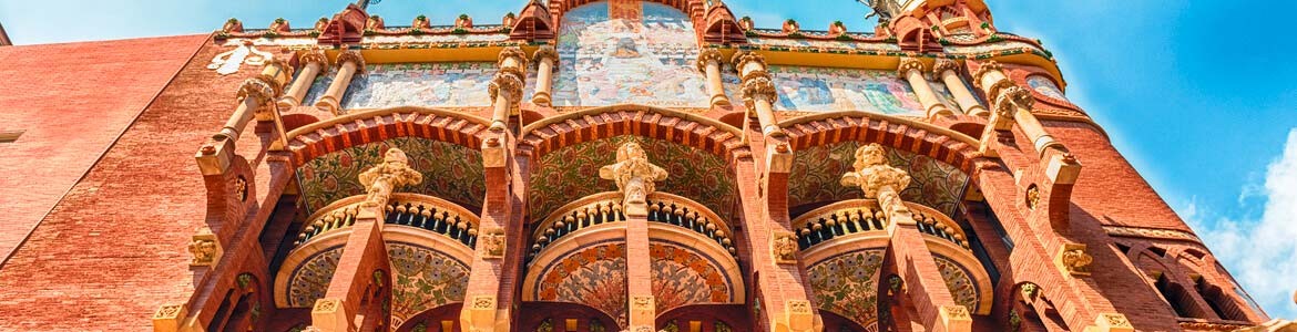 Palace of Catalan Music i Barcelona