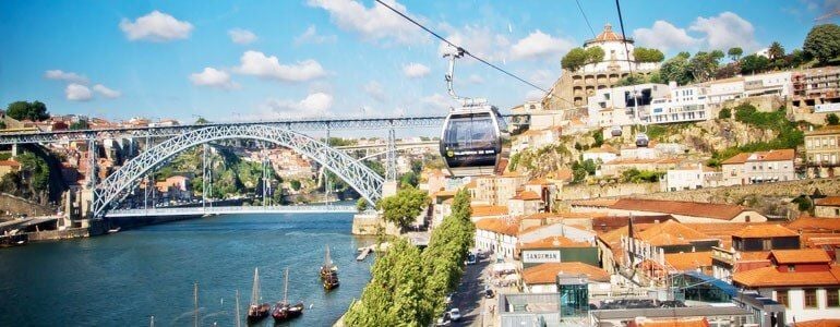 caves quevedo, trajeto em veículo pelo porto