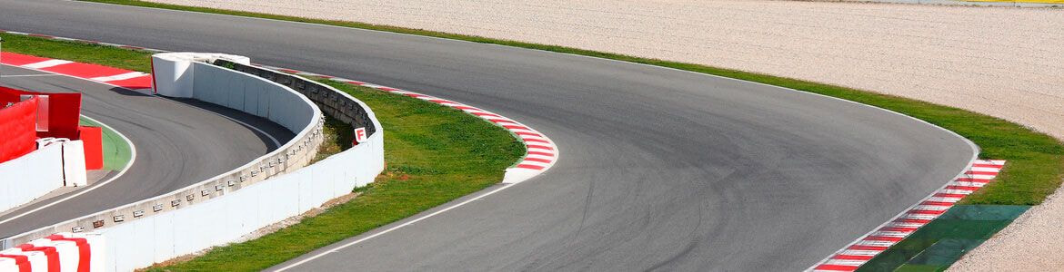 Curve at Montmeló Circuit  - Catalonia