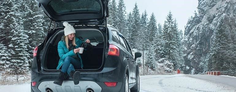 Come guidare la tua auto a noleggio in inverno