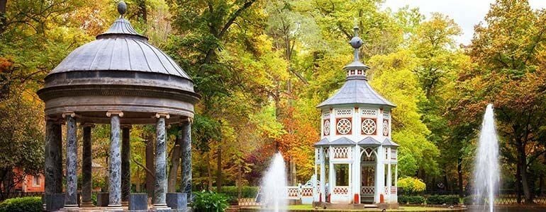 Jardines Aranjuez Escapada con coche alquiler de Madrid