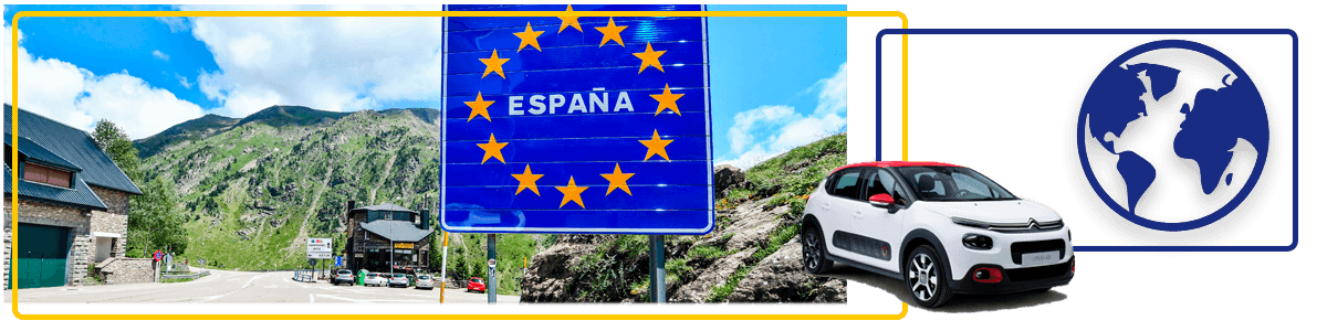 Aluguer de carros para viajar para o estrangeiro