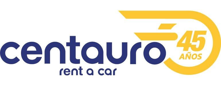 Logo 45 Aniversario Centauro Rent a Car