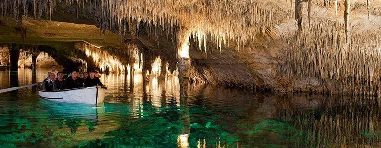 Cuevas del Drach alquiler coches Mallorca