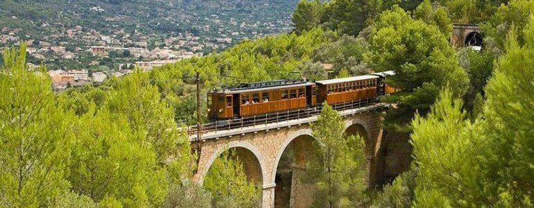 Tren Mallorca - Soller vacaciones con niños Mallorca