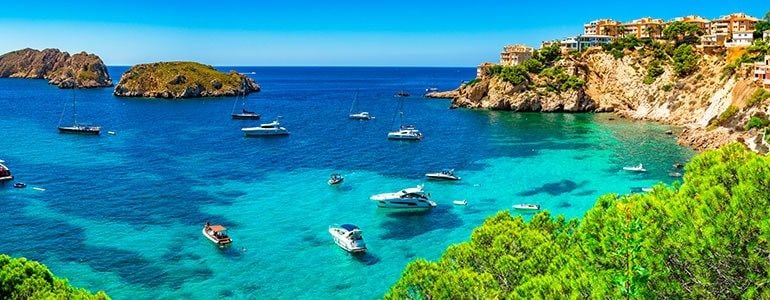 Praias e enseadas de Maiorca